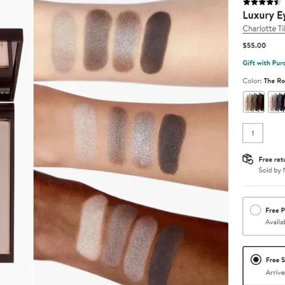 Charlotte Tilbury- Rock Chic Eye Shadow Palette - Picture 6 of 6